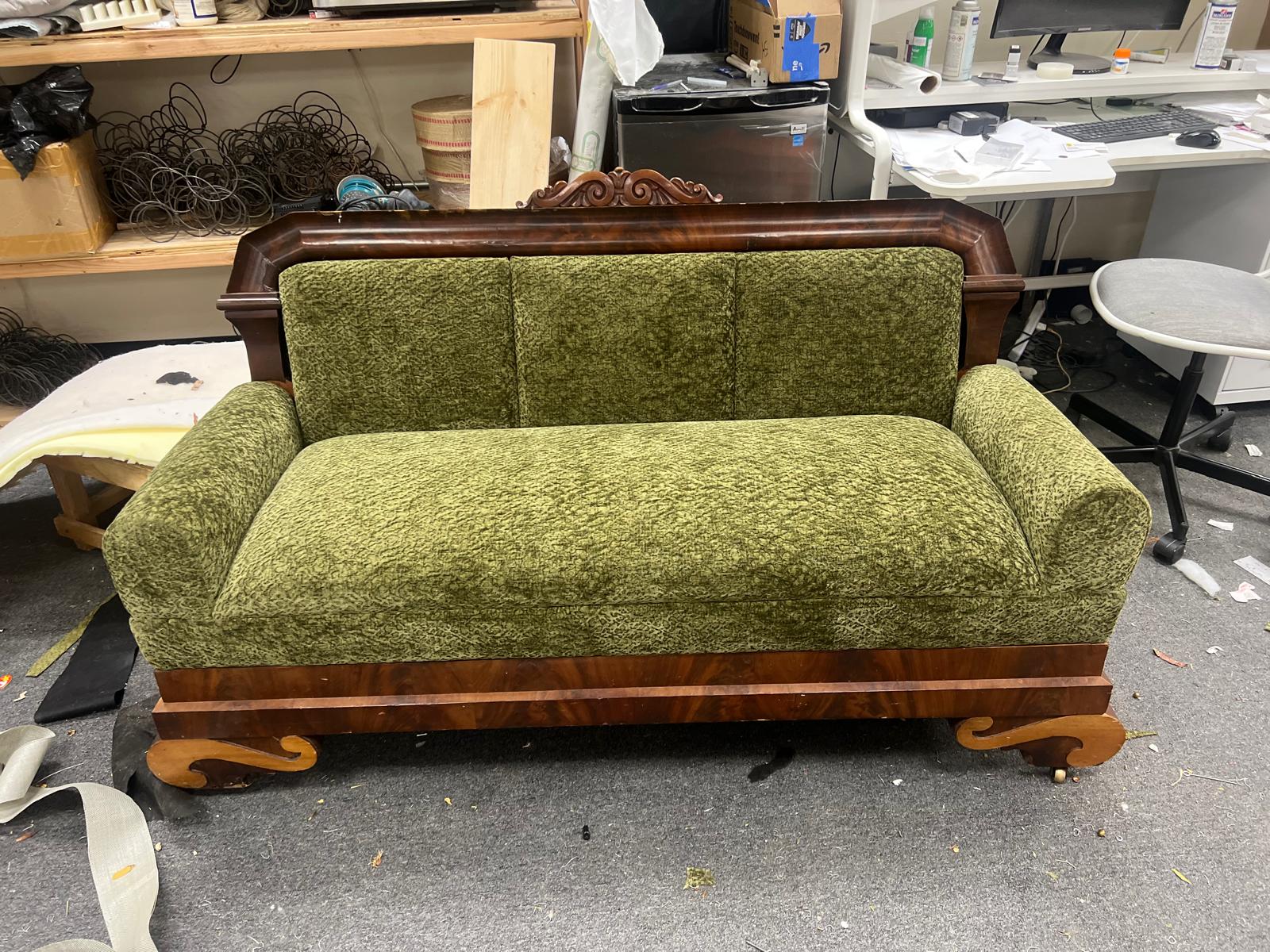 Upholstery craftsmanship
